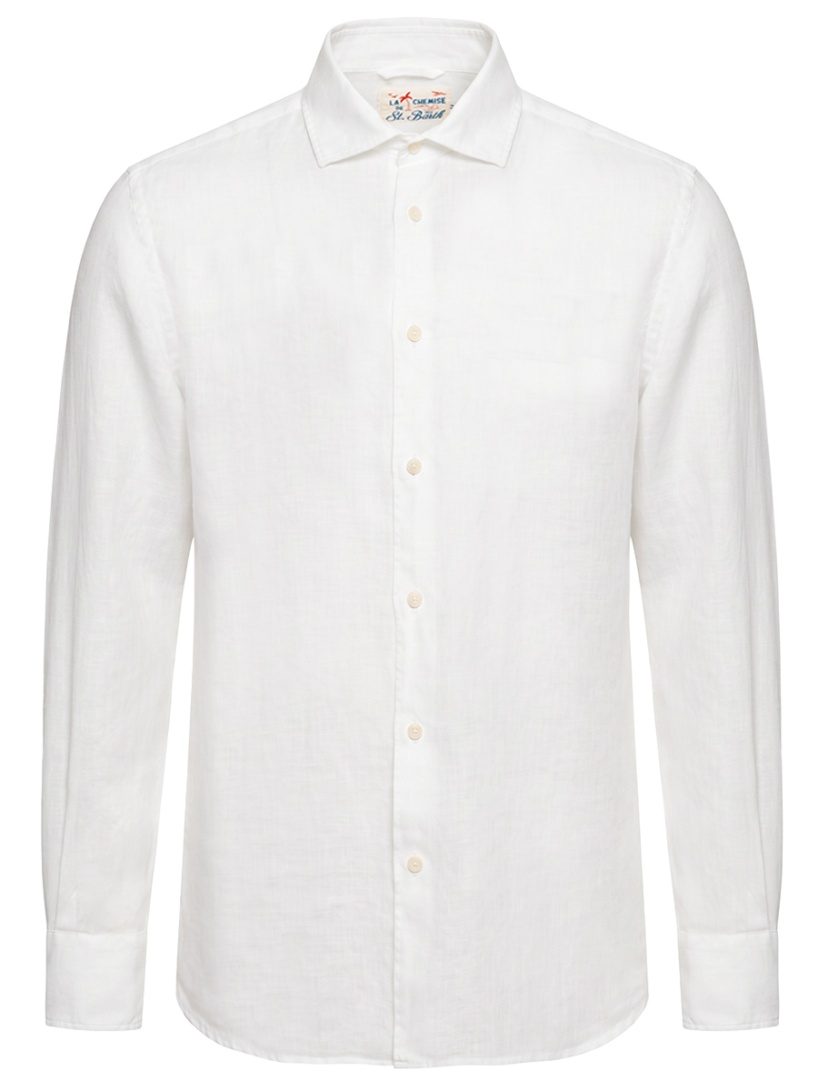 Рубашка Slim Fit льняная MC2 SAINT BARTH
