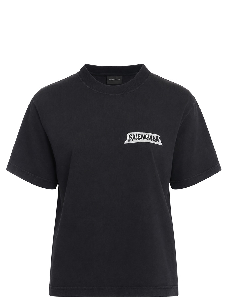 Футболка хлопковая BALENCIAGA