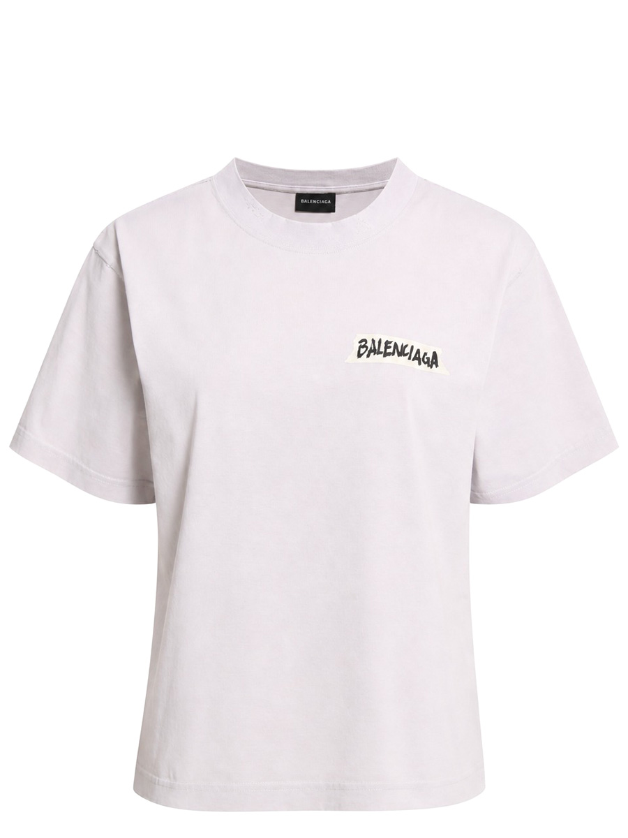 Футболка хлопковая BALENCIAGA