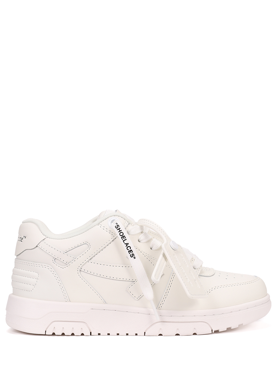 Кеды кожаные Out of office OFF-WHITE
