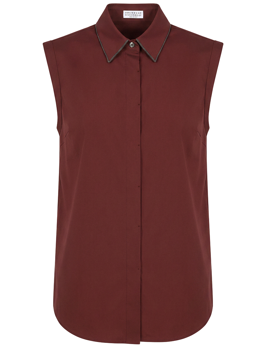 Рубашка хлопковая BRUNELLO CUCINELLI