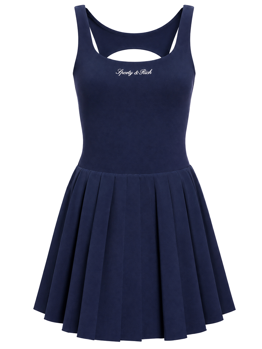 Платье однотонное SPORTY & RICH