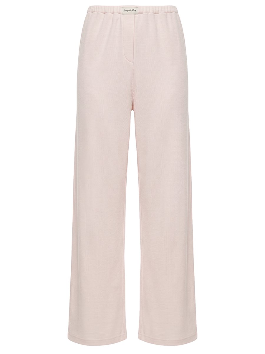 Брюки хлопковые SPORTY & RICH