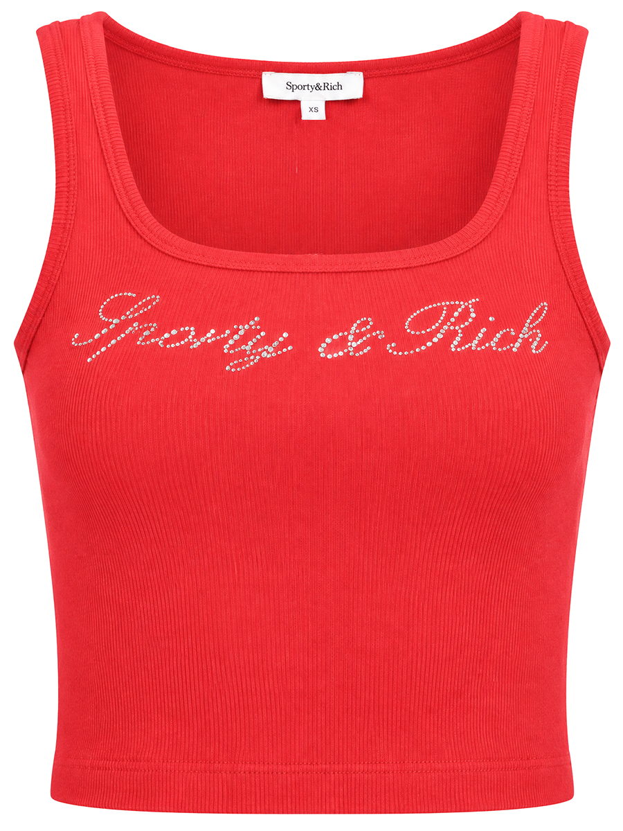 Топ хлопковый SPORTY & RICH
