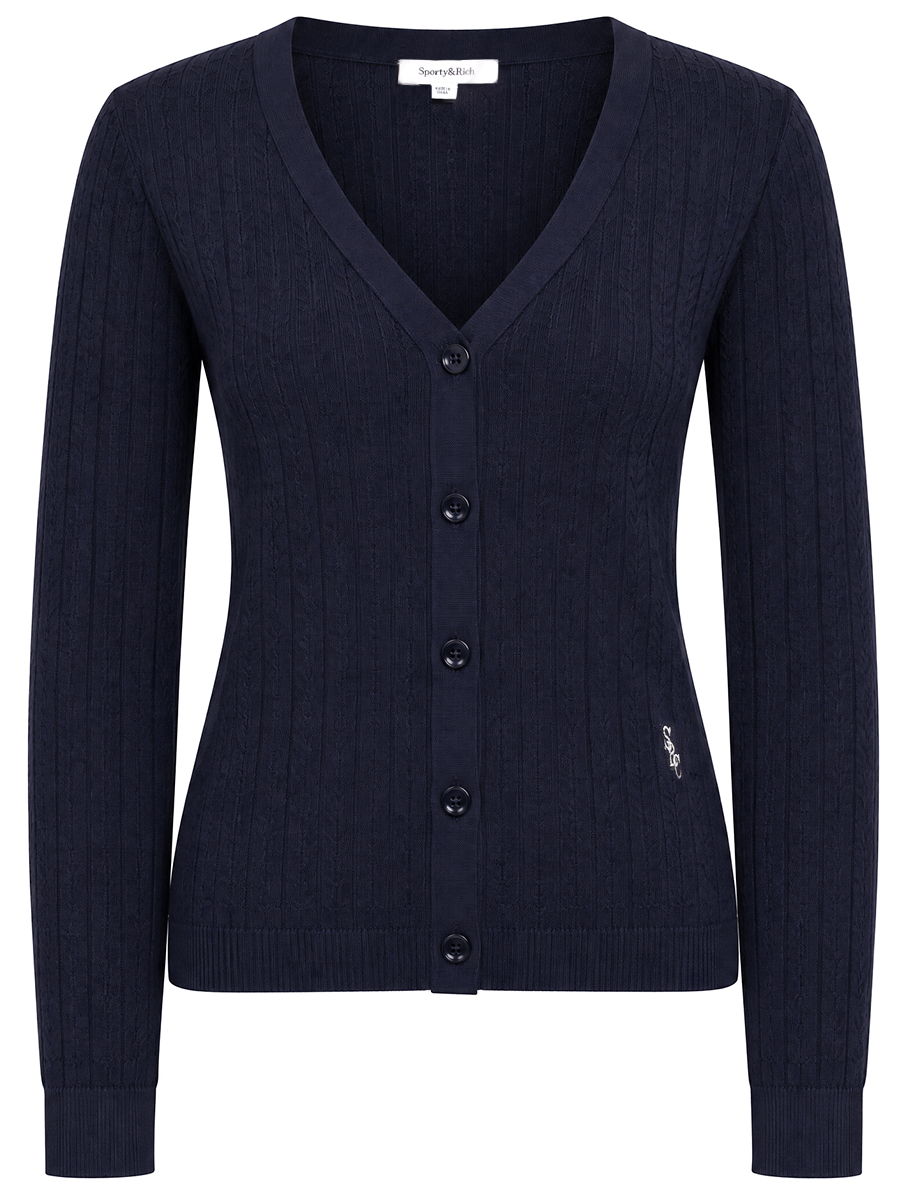 Кардиган из вискозы SPORTY & RICH