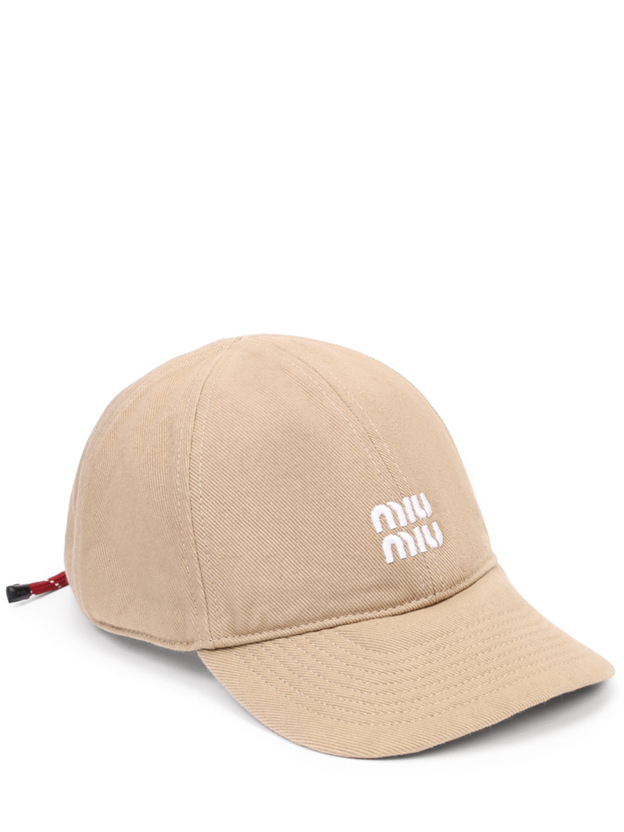 Бейсболка хлопковая MIU MIU