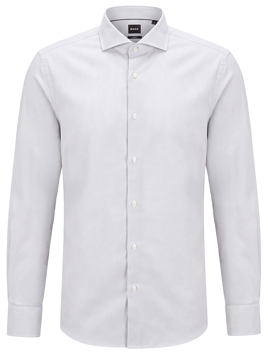 Рубашка Slim Fit хлопковая BOSS