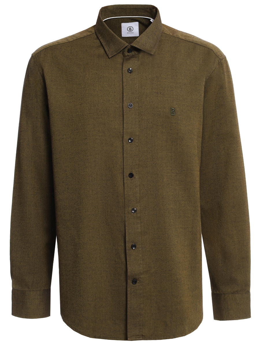 Рубашка Slim Fit из хлопка и лиоцелла Timi BOGNER