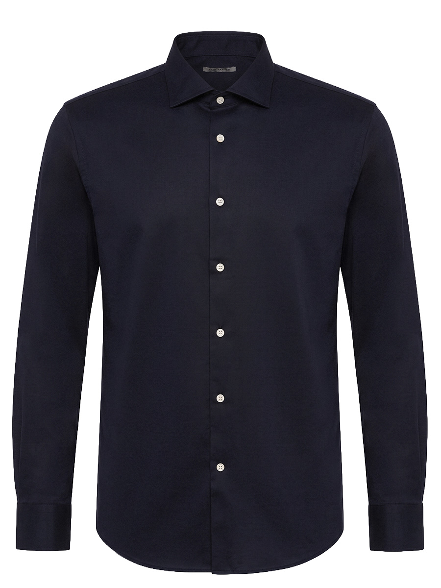Рубашка Slim Fit однотонная PAUL TAYLOR