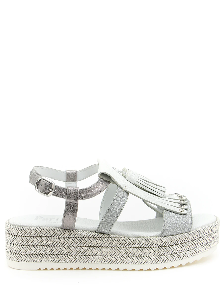 

Сандалии комбинированные, Белый, 191W14919D1