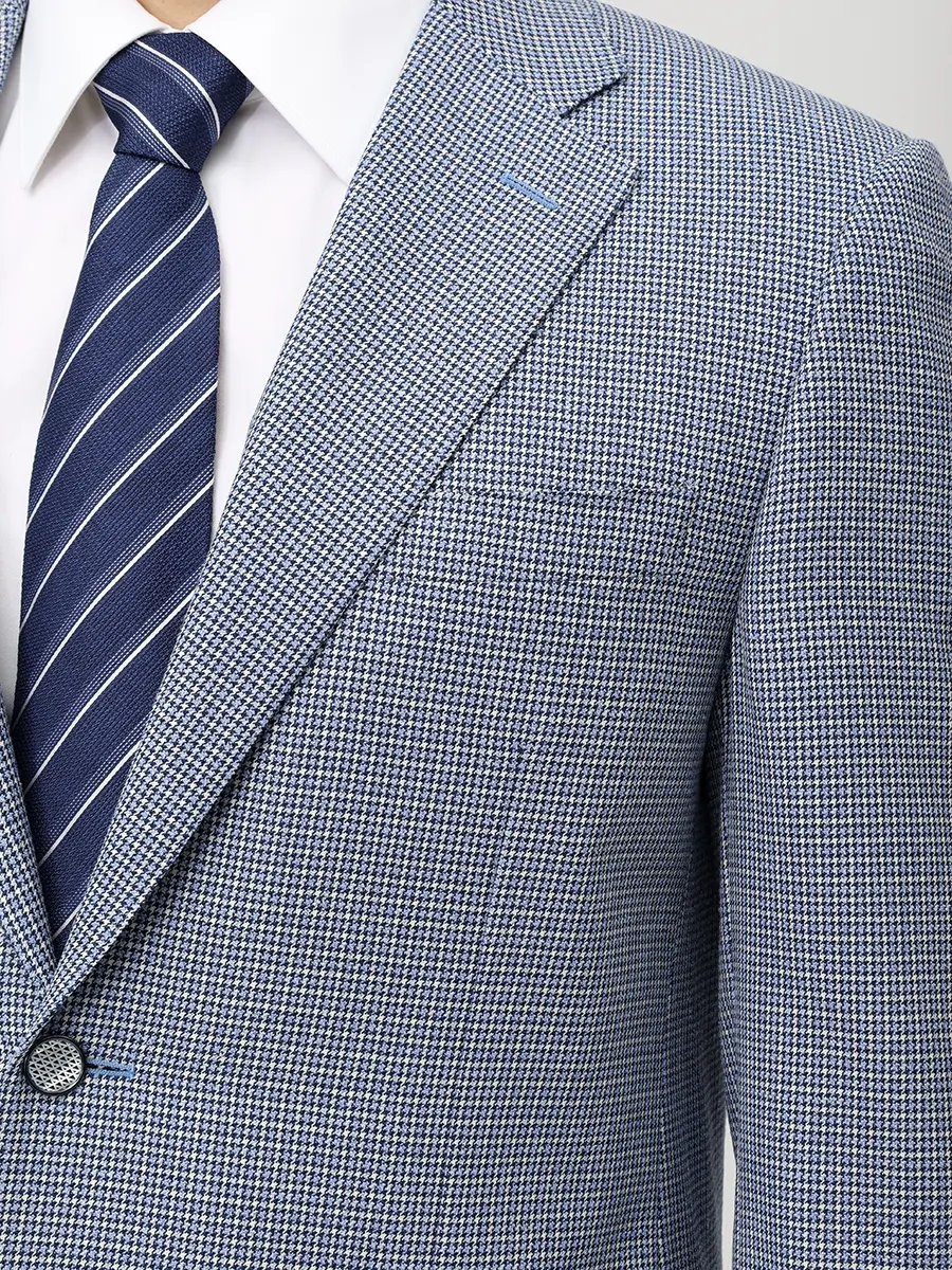 Пиджак шерстяной CANALI 18p-1019-12-cf01402-11220 Клетка  Фото 5