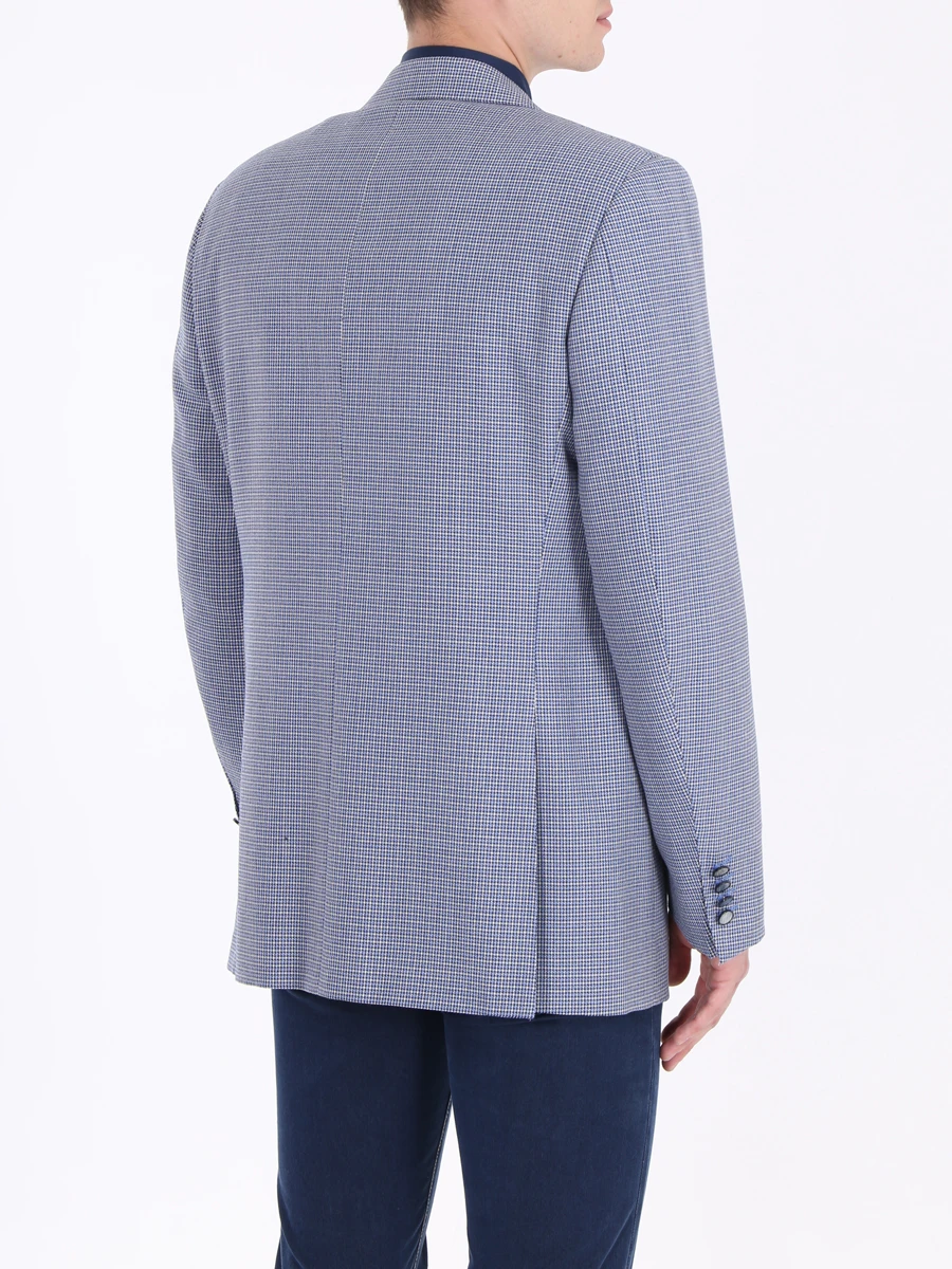 Клетчатый пиджак CANALI 18p-1019-12-cf01402-11220 Клетка  Фото 3