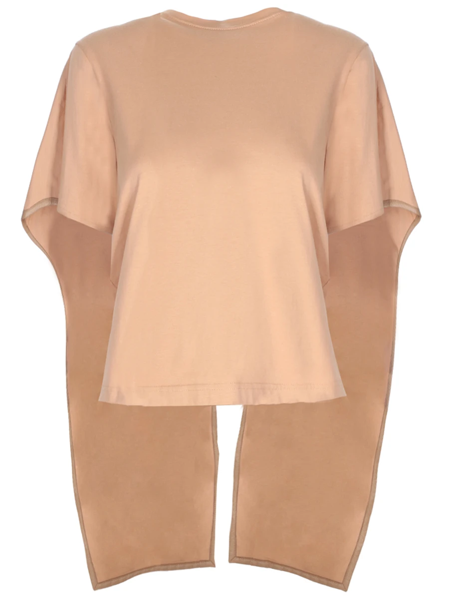 Футболка асимметричная CELINE 23fn0501b 28ta Бежевый 