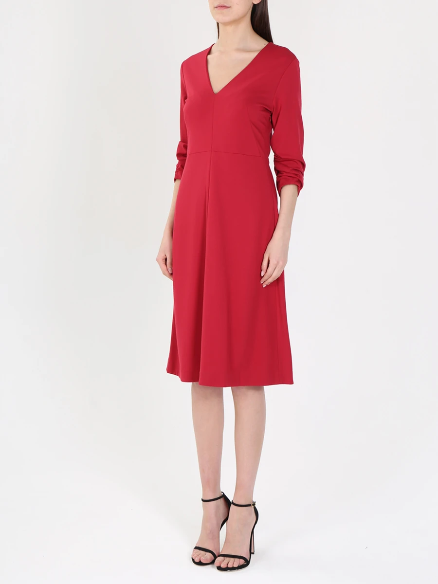 Платье трикотажное DOROTHEE SCHUMACHER 748104 Красный Красный  Фото 4
