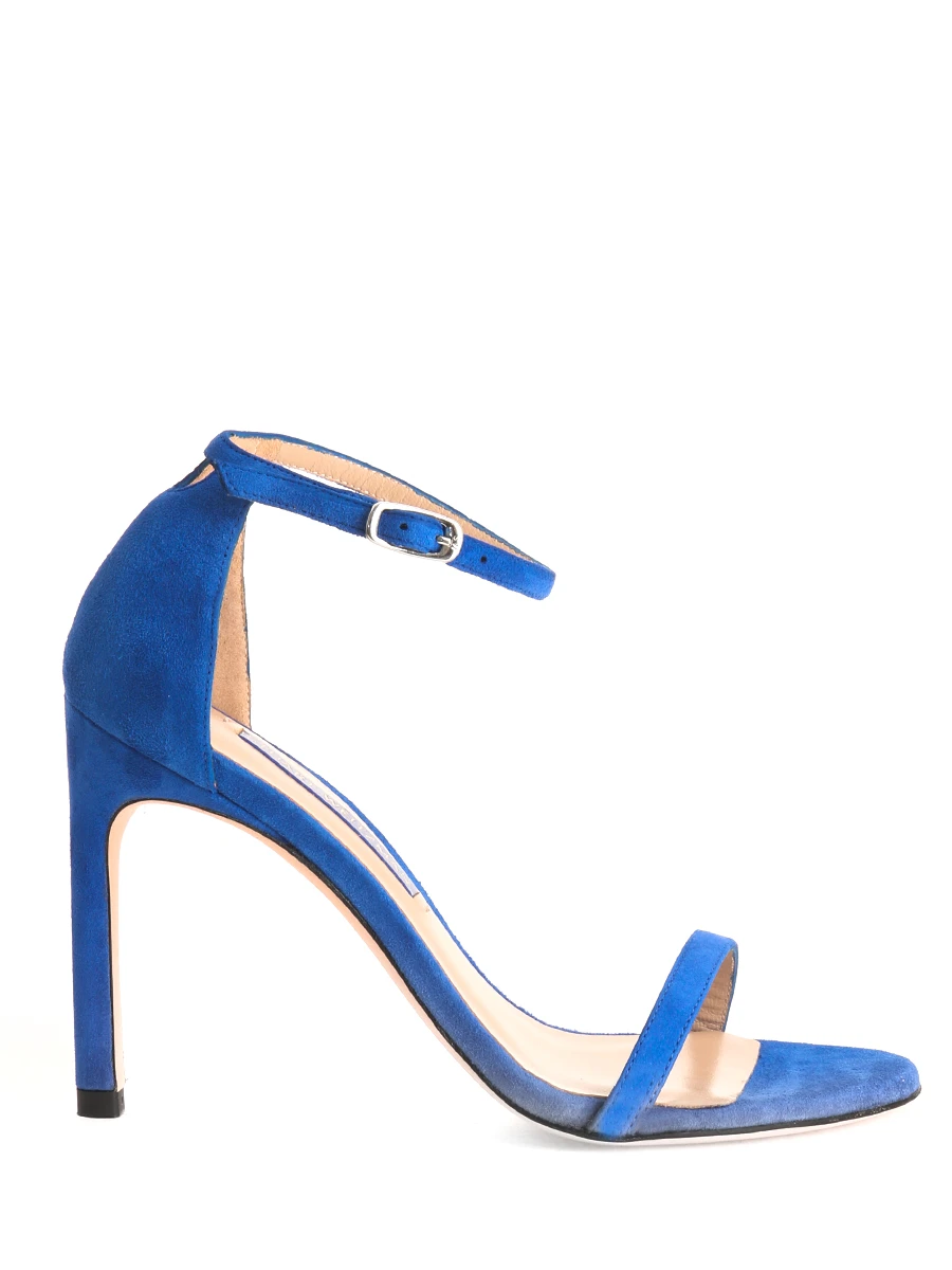 

Босоножки замшевые NUDISTSONG, Голубой, 73337/NUDISTSONG ROYAL BLU