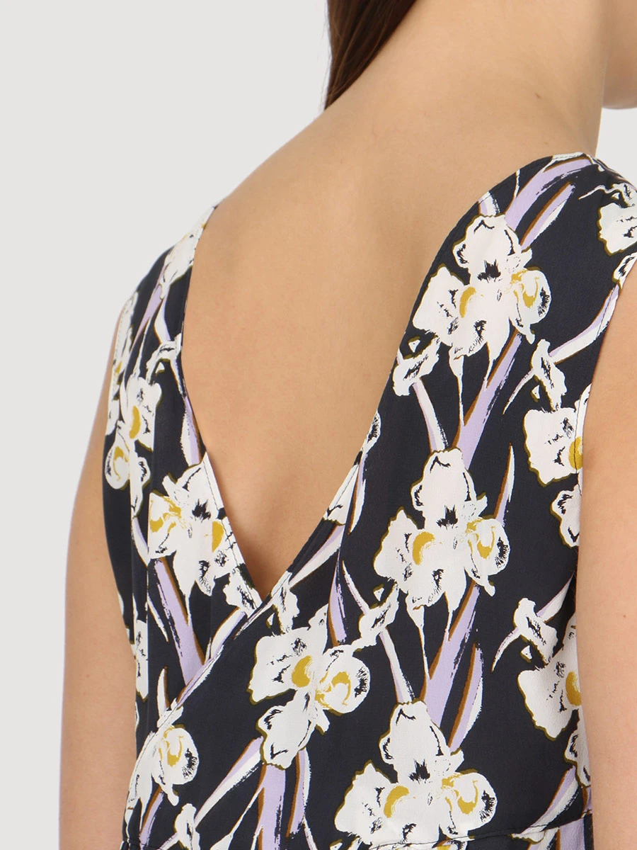 Шелковая блуза DOROTHEE SCHUMACHER 347003, размер 42, цвет принт - фото 5