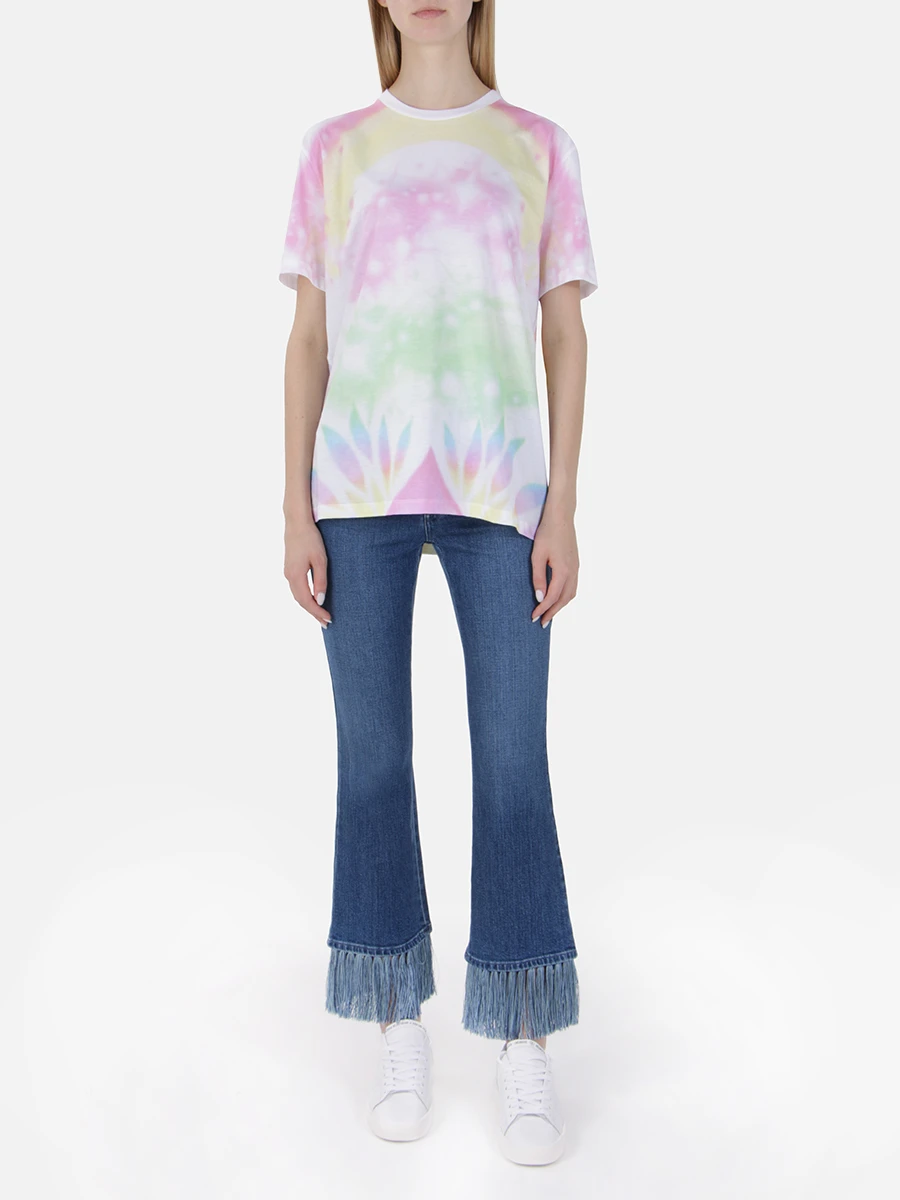 Хлопковые джинсы STELLA MCCARTNEY 475508smh10 Деним  Фото 2