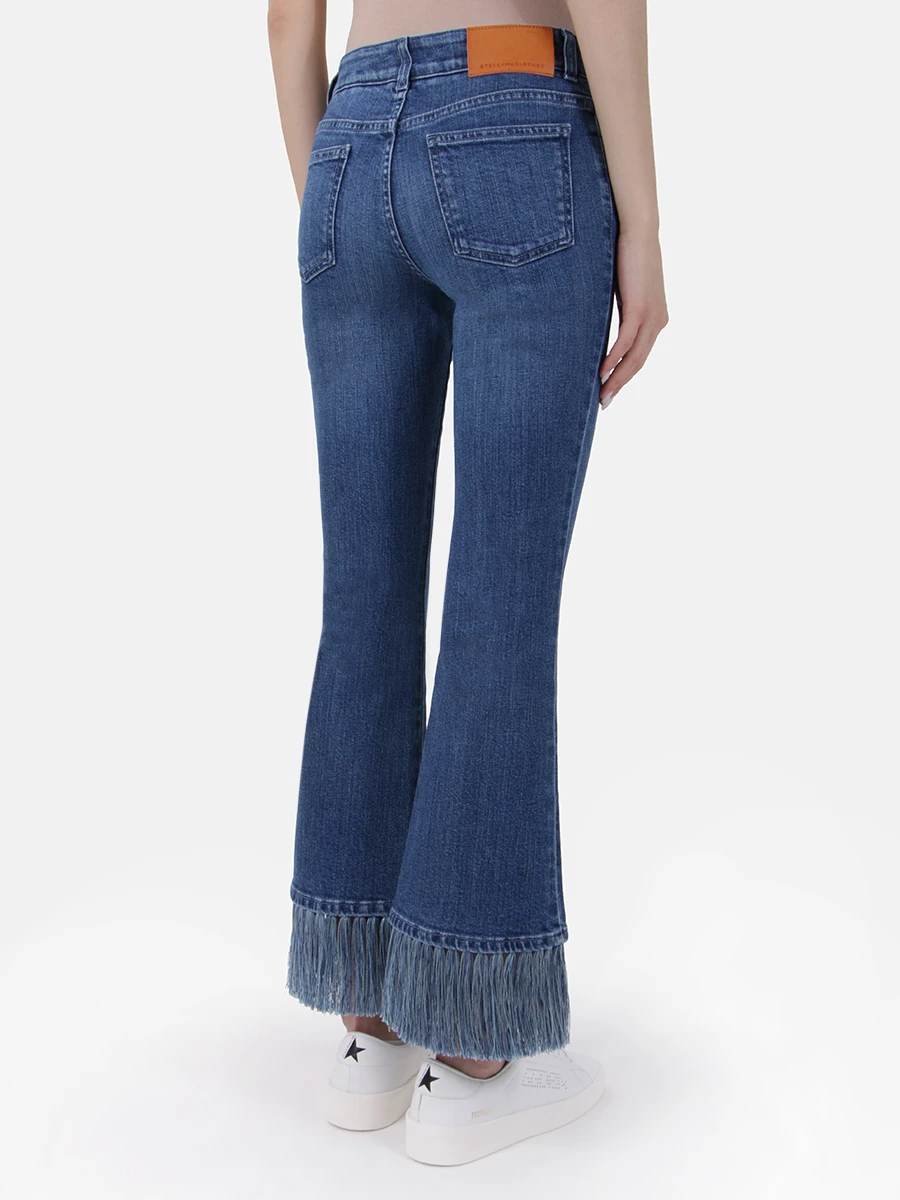 Хлопковые джинсы STELLA MCCARTNEY 475508smh10 Деним  Фото 3