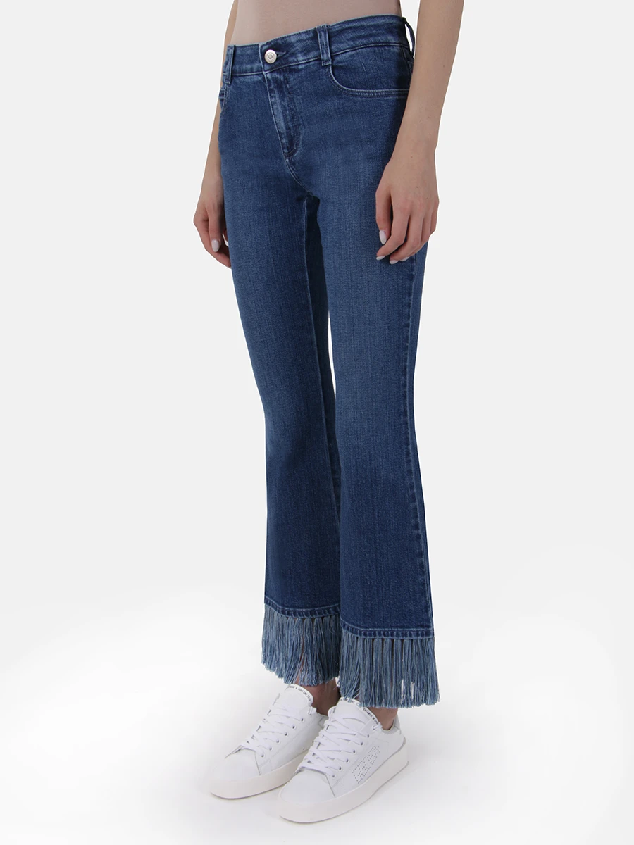 Хлопковые джинсы STELLA MCCARTNEY 475508smh10 Деним  Фото 4