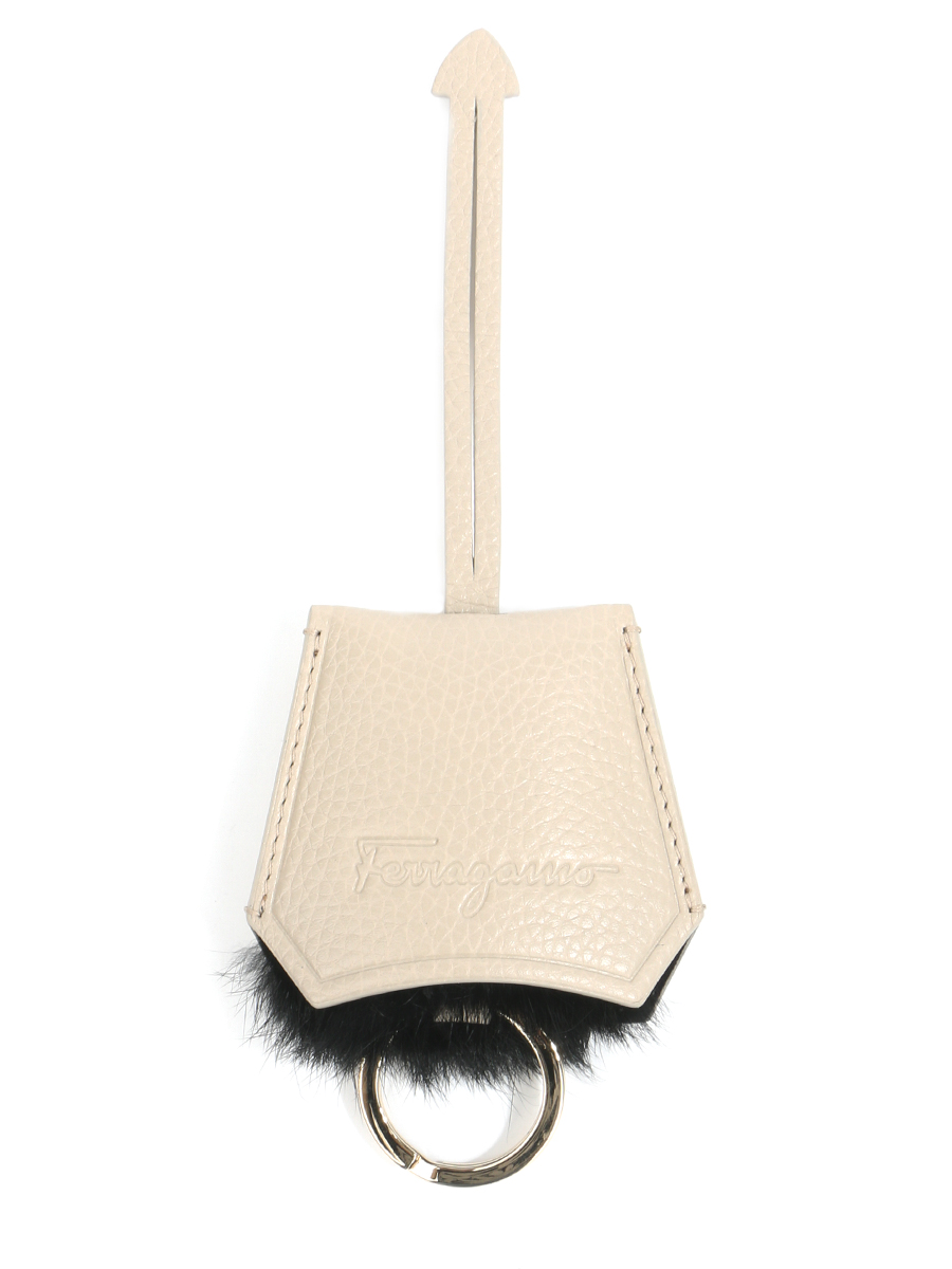 Кожаный брелок S.FERRAGAMO