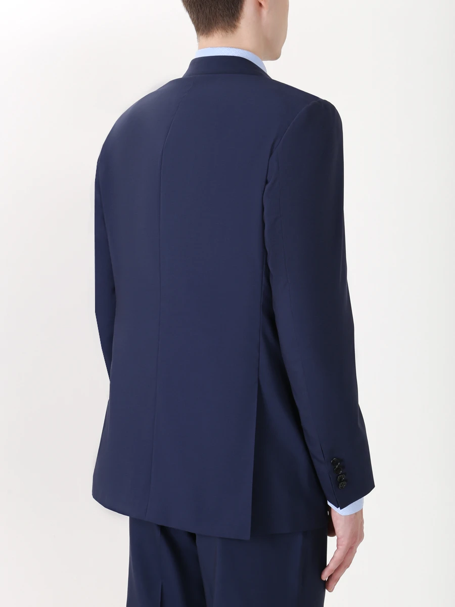 Костюм классический шерстяной KITON 89/753058 Синий  Фото 3