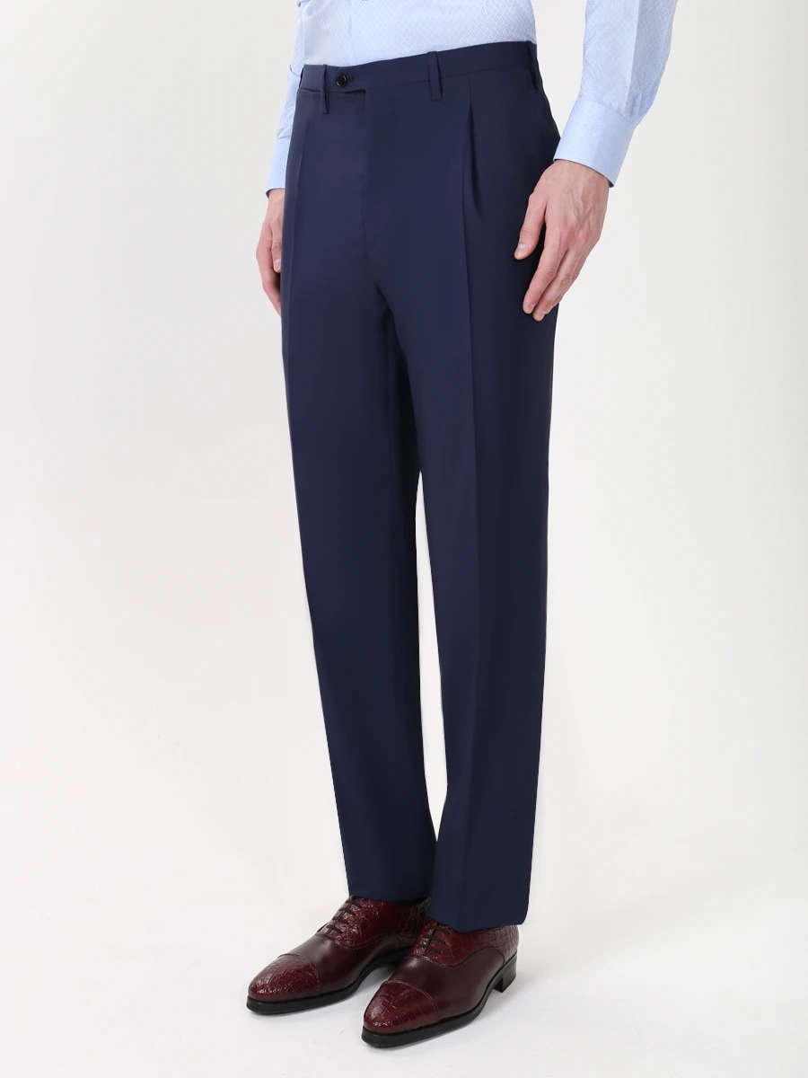 Костюм классический шерстяной KITON 89/753058 Синий  Фото 7