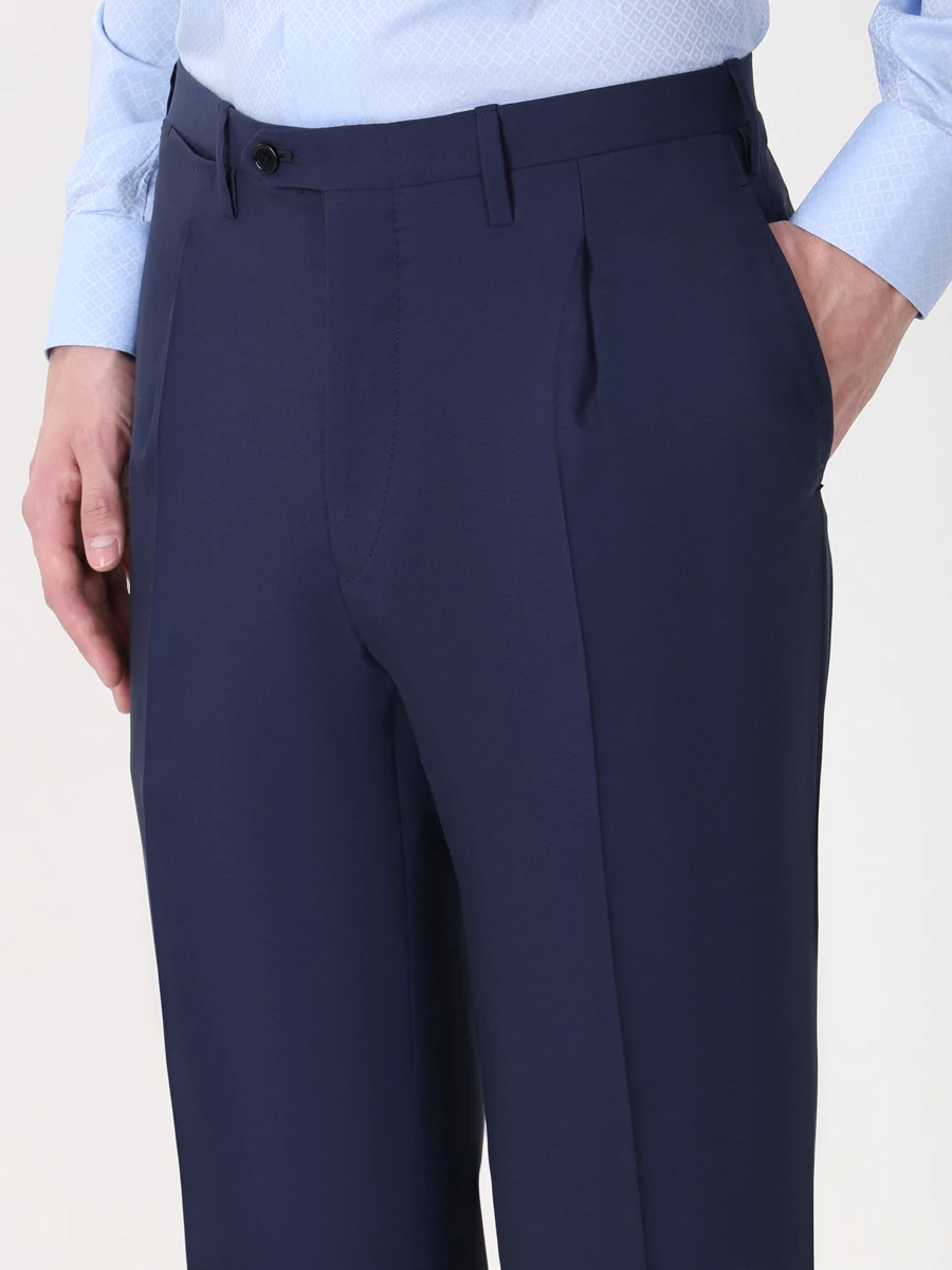 Костюм классический шерстяной KITON 89/753058 Синий  Фото 8
