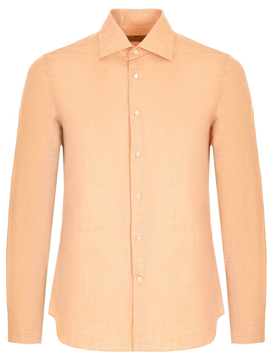 

Рубашка хлопковая Slim Fit, Оранжевый, GD01568/701/X05 SF