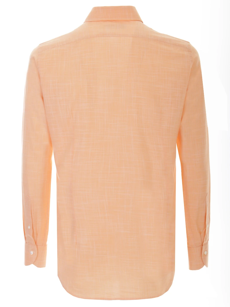 Рубашка хлопковая Modern Fit CANALI GD01568/701/705 MF, размер 56, цвет оранжевый GD01568/701/705 MF - фото 2