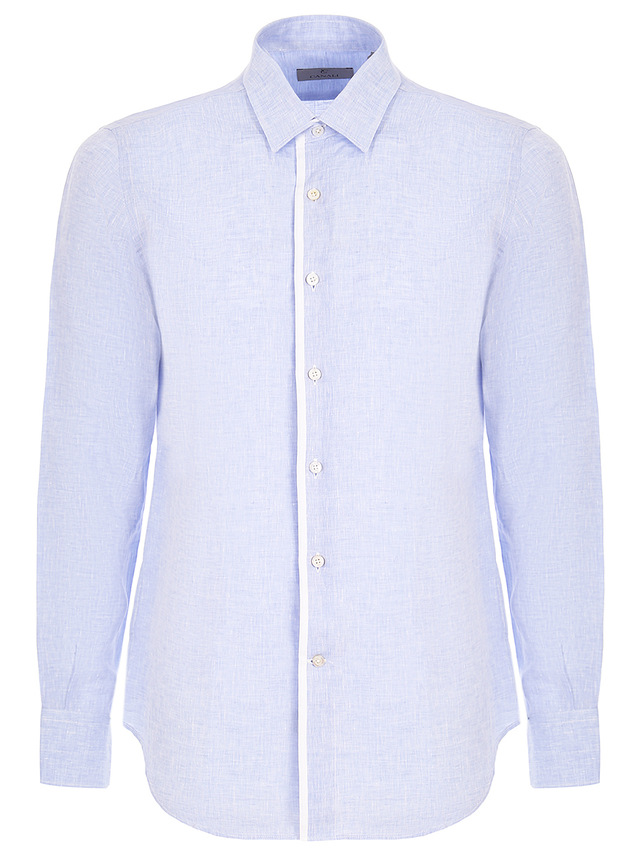 Рубашка льняная Regular Fit CANALI