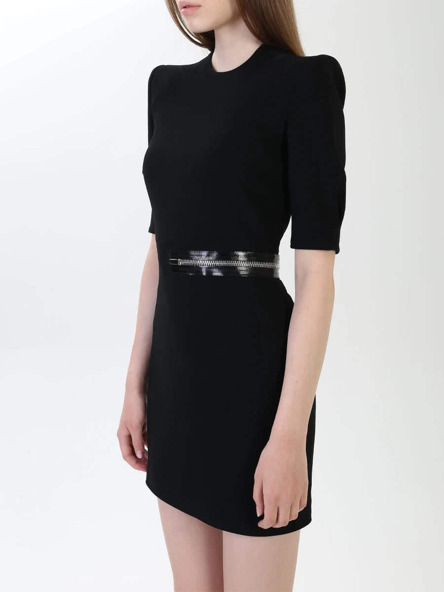 Коктейльное платье DSQUARED2 s75cu0919 s48427 900 Черный  Фото 4