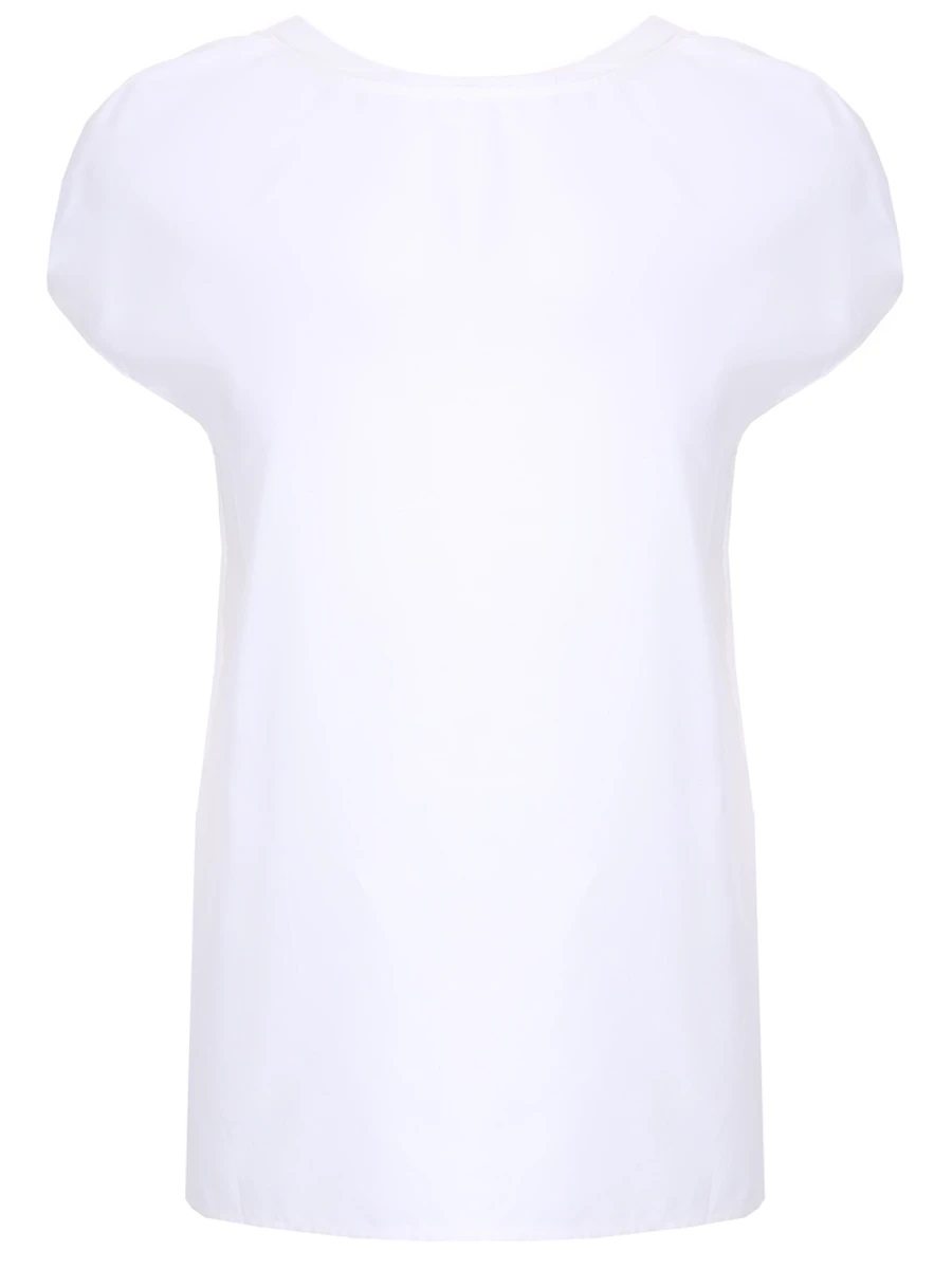 Блуза с коротким рукавом, T7000Y/бел, AGNONA, Белый, 253138  - купить