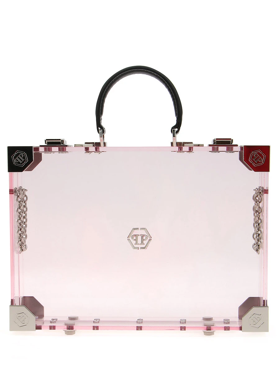 Сумка прозрачная PHILIPP PLEIN WВА0878 03 Розовый  Фото 3
