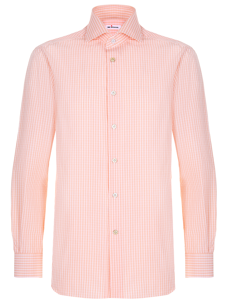 Рубашка хлопковая Slim Fit KITON