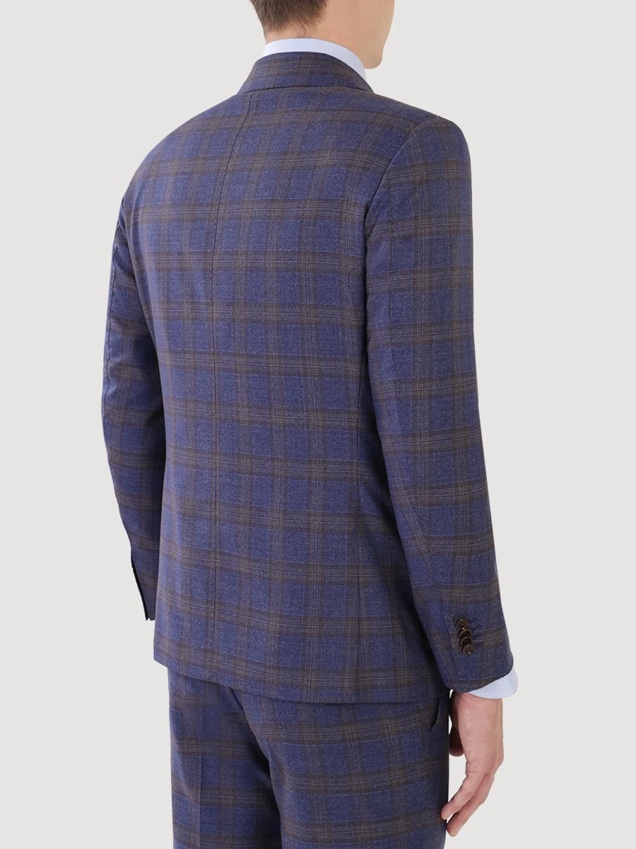 Костюм классический шерстяной STILE LATINO 1VAW51/B24 Клетка  Фото 3