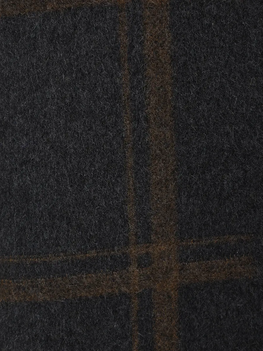 Пальто кашемировое LORO PIANA FAI2068 B58J Клетка  Фото 6