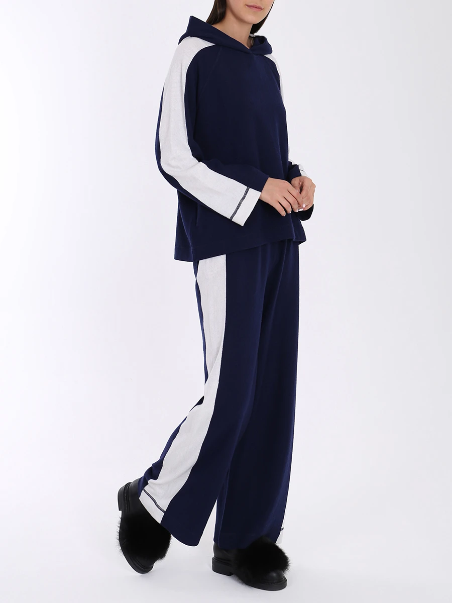Комплект олимпийка и брюки TAK.ORI HDK31014/PTK31015, размер 46, цвет синий HDK31014/PTK31015 - фото 2