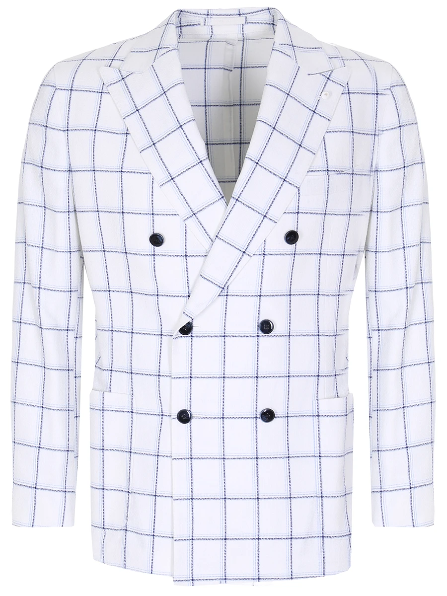 

Пиджак двубортный, Белый, 92790/02/2405