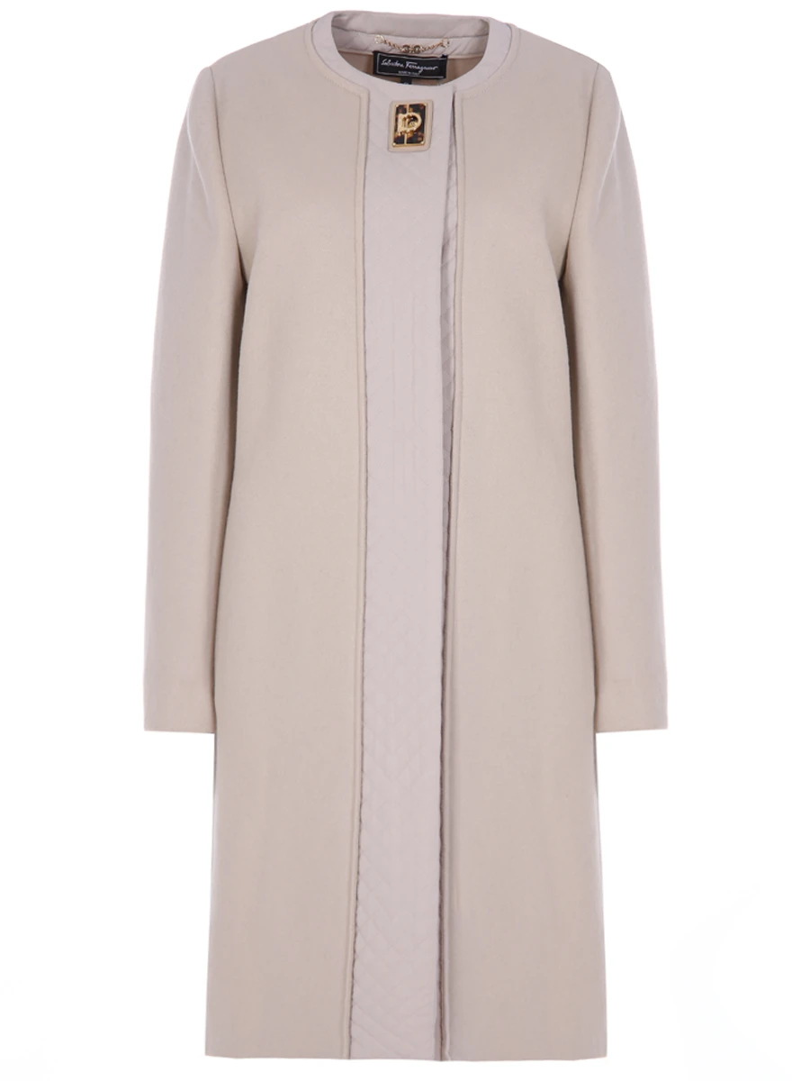 

Шерстяное пальто, Бежевый, 0556225