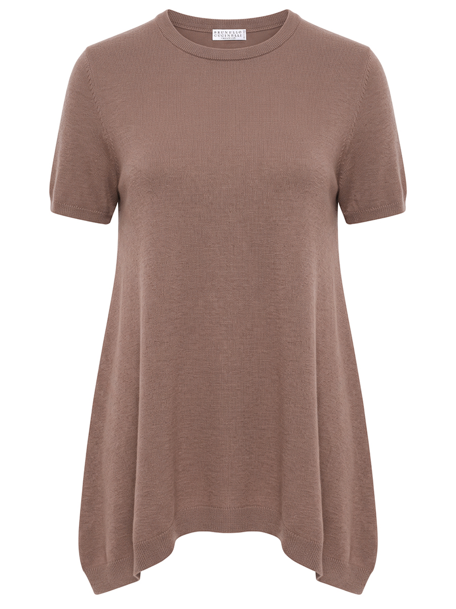 Футболка из кашемира BRUNELLO CUCINELLI