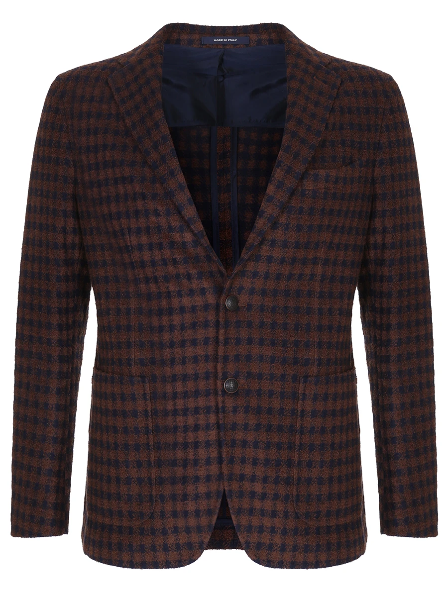 Пиджак шерстяной в клетку