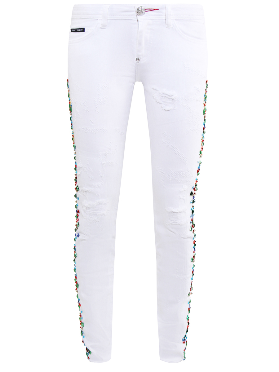 Джинсы со декором PHILIPP PLEIN