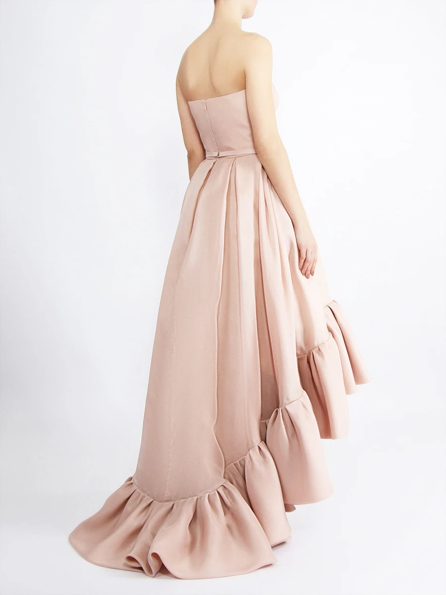 Платье-бюстье REEM ACRA 561821 Роз. пудра Розовый  Фото 3