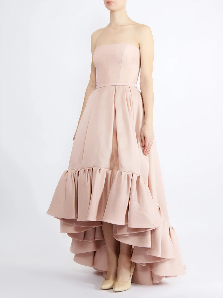 Платье-бюстье REEM ACRA 561821 Роз. пудра Розовый  Фото 4