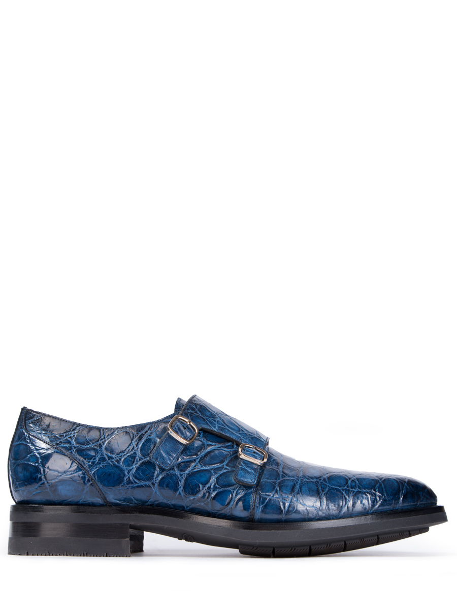 Монки из кожи крокодила SANTONI