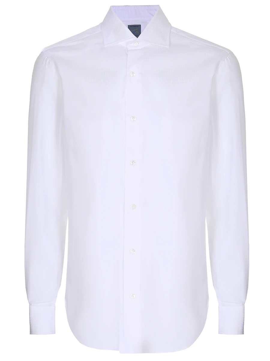 

Рубашка Slim Fit хлопковая, Белый, D4U132523005U Белый