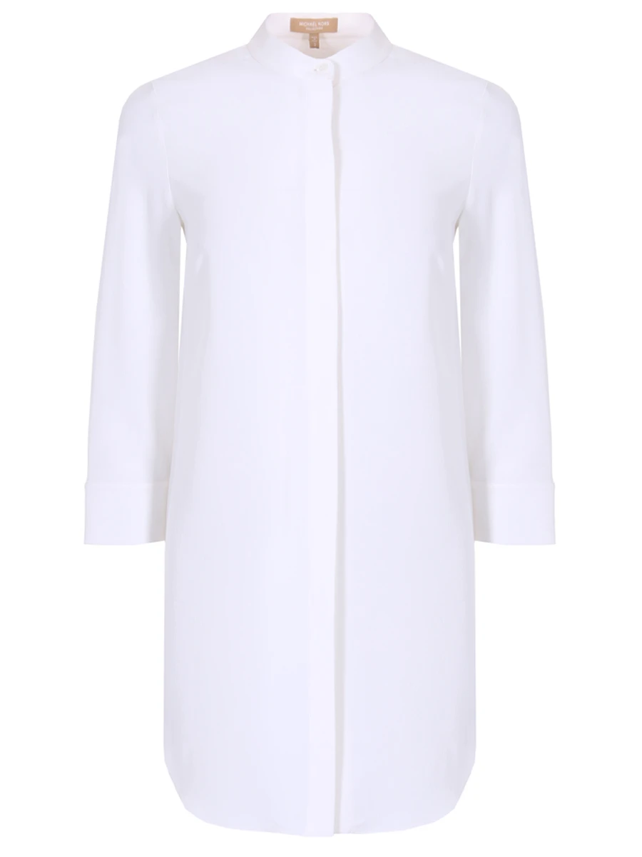 Блуза однотонная MICHAEL KORS 315AKH046-удл. Белый, размер 50 - фото 1