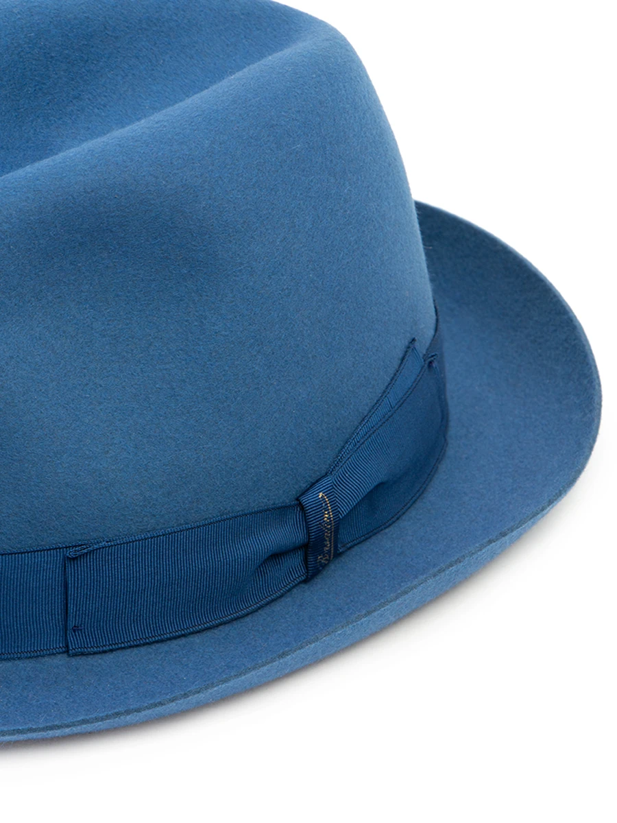Шляпа с полями BORSALINO 1160/4441/голуб Голубой  Фото 3