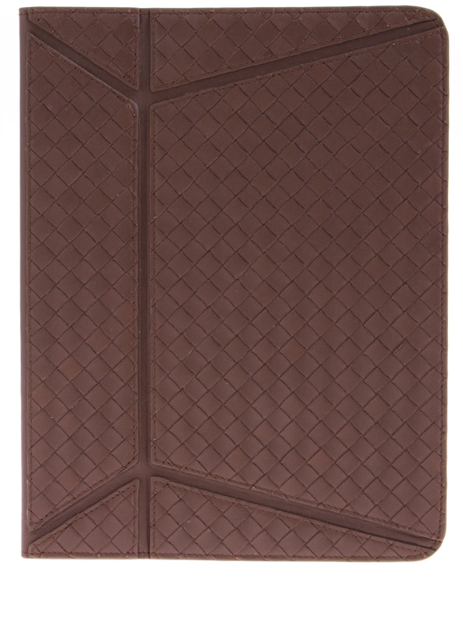 Чехол кожаный для IPad BOTTEGA VENETA 296913/ Коричневый, размер Один размер 296913/ Коричневый - фото 1