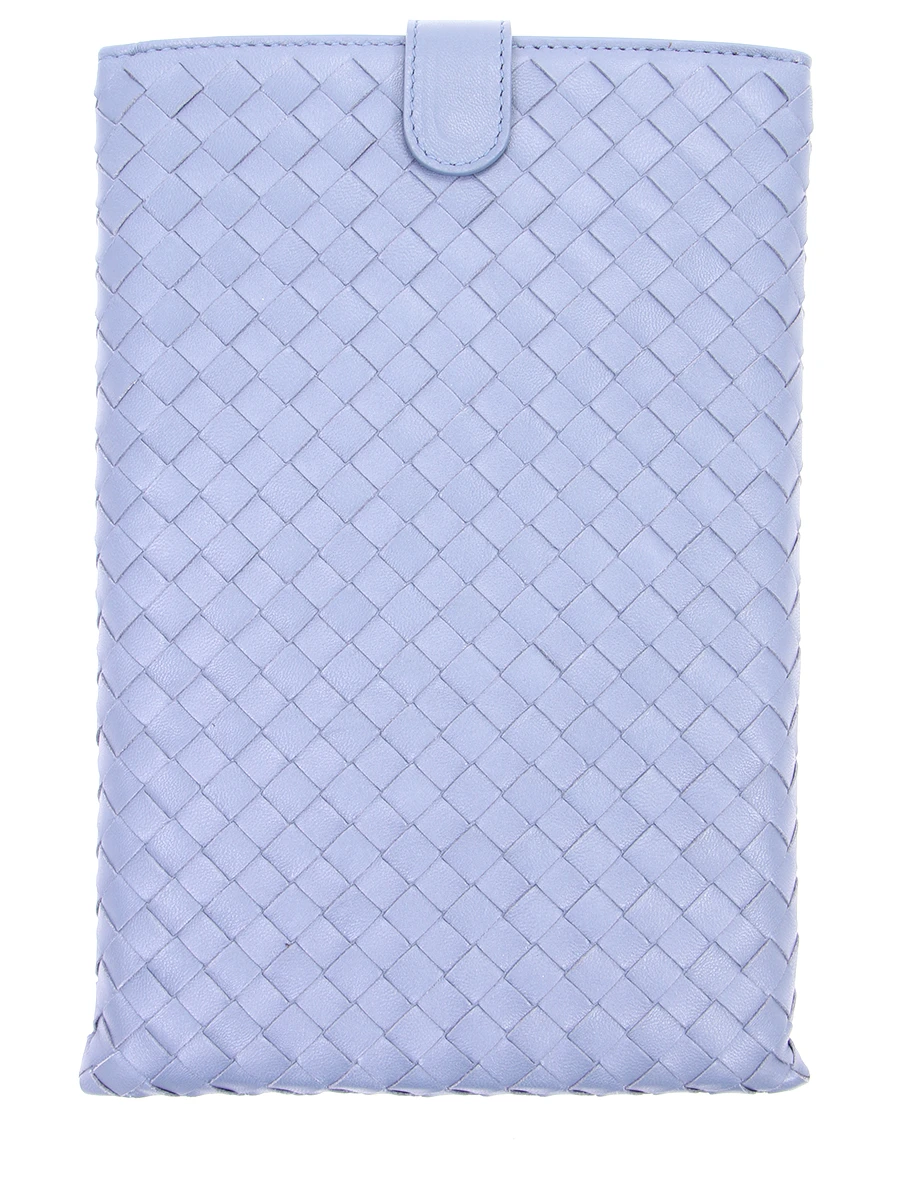 Кожаный чехол для mini iPad BOTTEGA VENETA 325170 Голубой, размер Один размер - фото 1